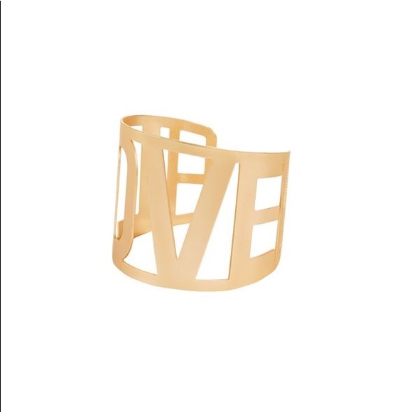 🎉🎉HOST PICK!!!  JustFab “LOVE” Bracelet - Picture 3 of 3